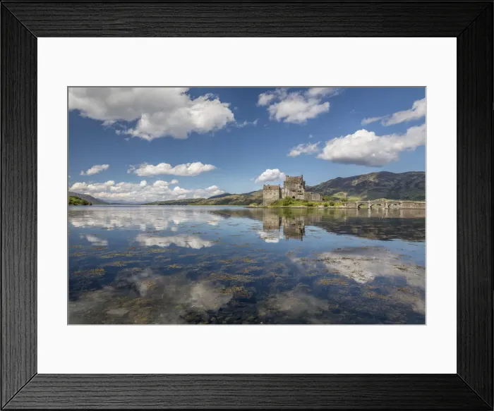 Framed Print : Eilean Donan Castle on Loch Alsh, Kyle, Highlands, Scotland, Great Britain Framed Print : Eilean Donan Castle on Loch Alsh, Kyle, Highlands, Scotland, Great Britain