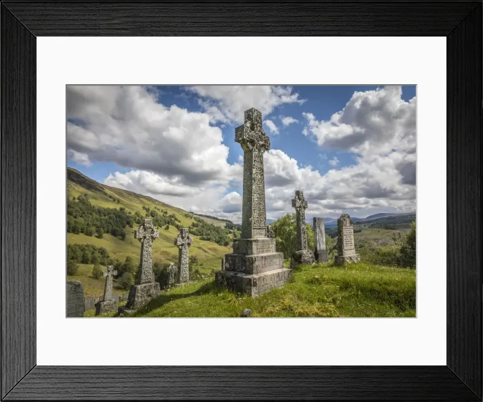 Framed Print : Cille Choirill Cemetery at Achluachrach, Roy Bridge, Highlands, Scotland, Great Britain Framed Print : Cille Choirill Cemetery at Achluachrach, Roy Bridge, Highlands, Scotland, Great Britain