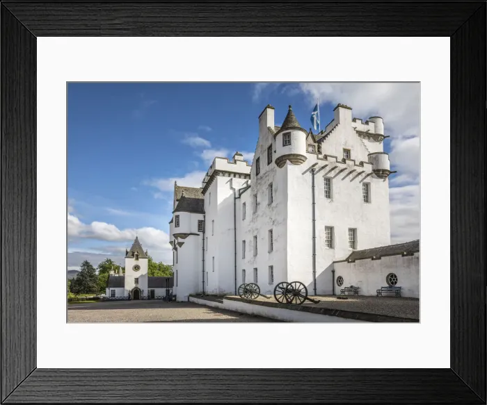 Framed Print : Blair Castle in Blair Atholl, Perth and Kinross, Scotland, Great Britain