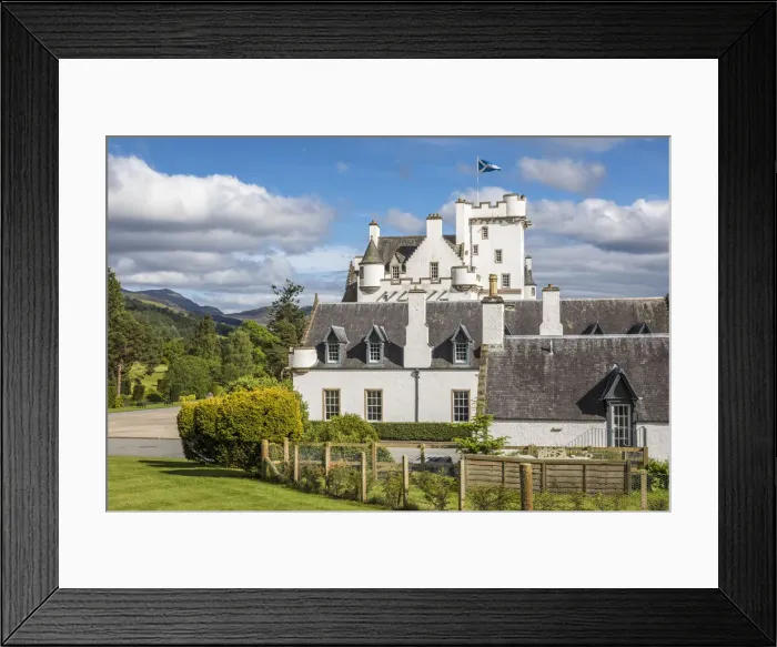 Framed Print : Blair Castle in Blair Atholl, Perth and Kinross, Scotland, Great Britain