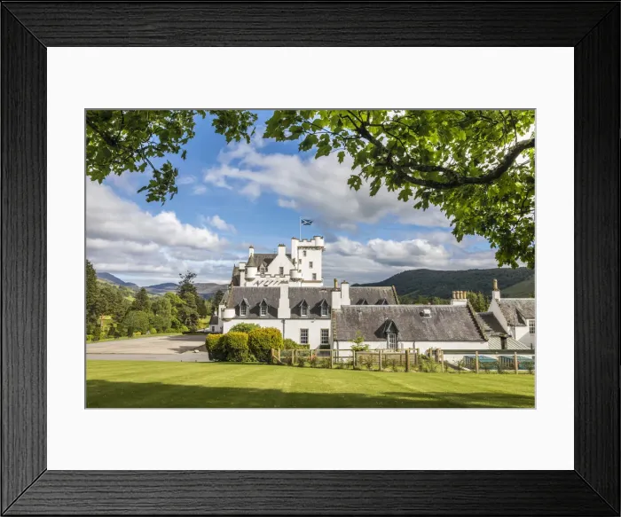 Framed Print : Blair Castle in Blair Atholl, Perth and Kinross, Scotland, Great Britain Framed Print : Blair Castle in Blair Atholl, Perth and Kinross, Scotland, Great Britain