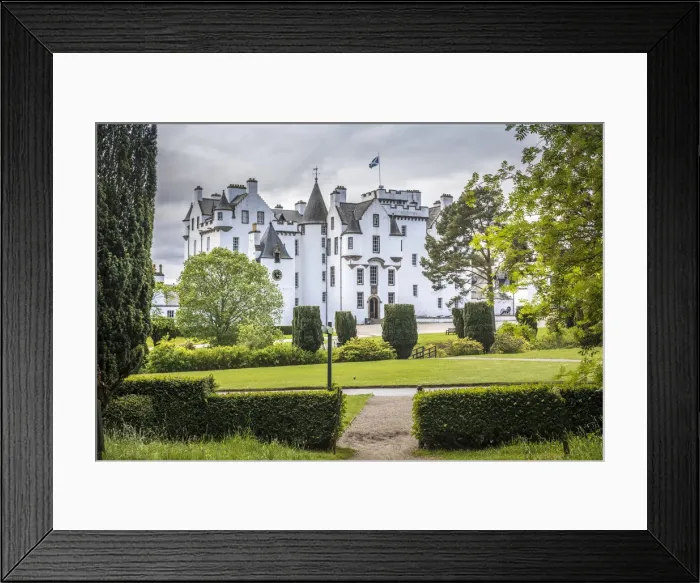 Framed Print : Blair Castle in Blair Atholl, Perth and Kinross, Scotland, Great Britain Framed Print : Blair Castle in Blair Atholl, Perth and Kinross, Scotland, Great Britain