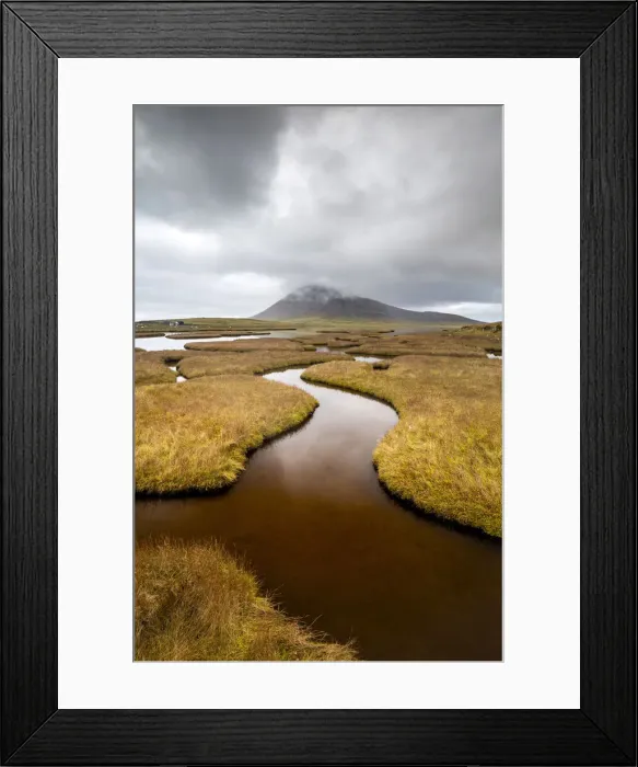 Framed Print : Salt flats, Northton, Isle of Harris, Outer Hebrides, Scotland Framed Print : Salt flats, Northton, Isle of Harris, Outer Hebrides, Scotland