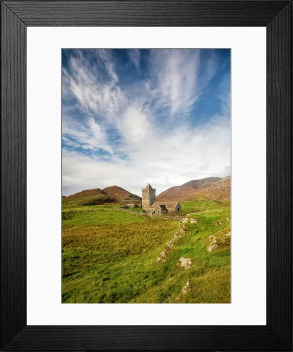 Framed Print : St Clements Church, Rodel, Isle of Harris, Outer Hebrides, Scotland Framed Print : St Clements Church, Rodel, Isle of Harris, Outer Hebrides, Scotland