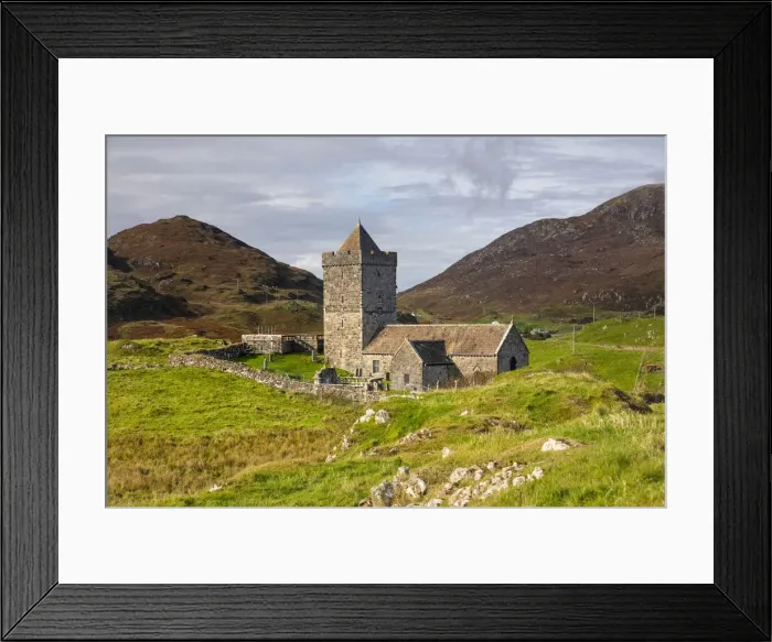 Framed Print : St Clements Church, Rodel, Isle of Harris, Outer Hebrides, Scotland Framed Print : St Clements Church, Rodel, Isle of Harris, Outer Hebrides, Scotland