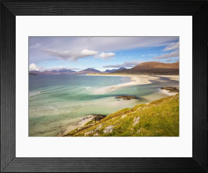 Framed Print : Seilebost beach, Isle of Harris, Outer Hebrides, Scotland Framed Print : Seilebost beach, Isle of Harris, Outer Hebrides, Scotland