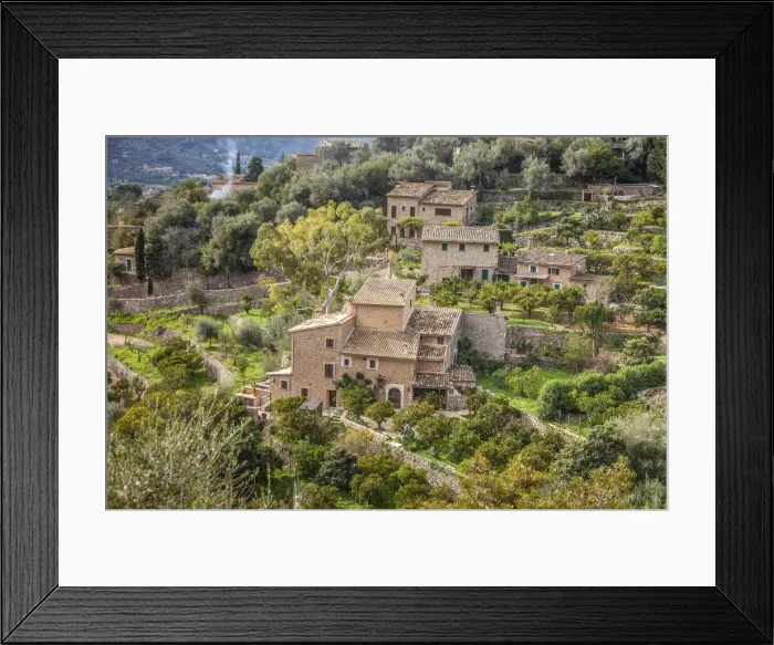 Framed Print : The village of Fornalutx in the Serra de Tramuntana, Mallorca, Spain Framed Print : The village of Fornalutx in the Serra de Tramuntana, Mallorca, Spain