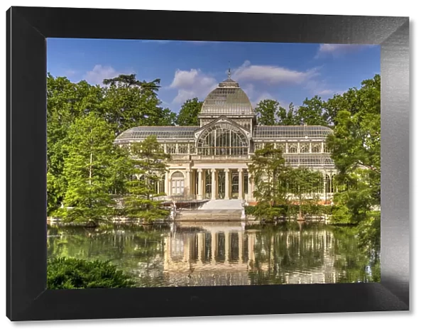 Palacio de Cristal or Crystal Palace, Buen Retiro Park, Madrid, Community of Madrid