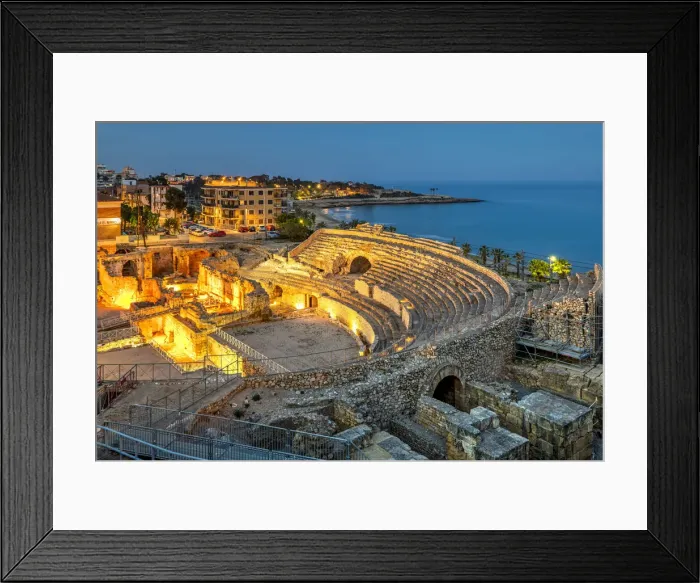 Framed Print : Roman theatre of Tarraco, Tarragona, Catalonia, Spain Framed Print : Roman theatre of Tarraco, Tarragona, Catalonia, Spain