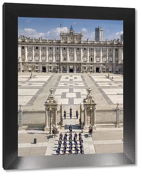 The first Wednesday of every month, at noon, the Changing of the Guard takes place at