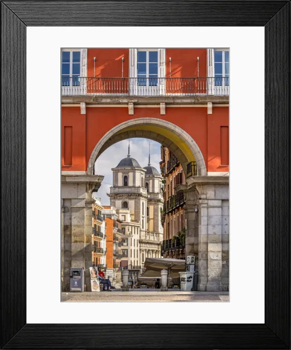 Framed Print : Old town skyline, Madrid, Community of Madrid, Spain Framed Print : Old town skyline, Madrid, Community of Madrid, Spain