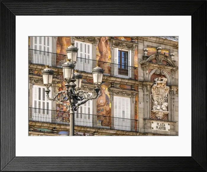Framed Print : Plaza Mayor, Madrid, Community of Madrid, Spain Framed Print : Plaza Mayor, Madrid, Community of Madrid, Spain