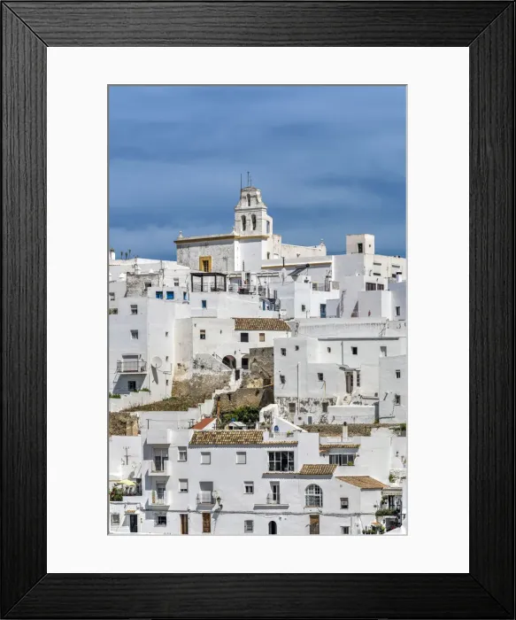 Framed Print : Vejer de la Frontera, Andalusia, Spain Framed Print : Vejer de la Frontera, Andalusia, Spain