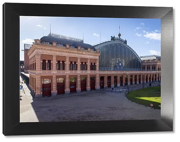 Spain, Comunidad de Madrid, Madrid, The building of the Atocha Railway Station