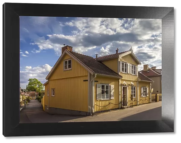 Old town of Sigtuna, Stockholm County, Sweden