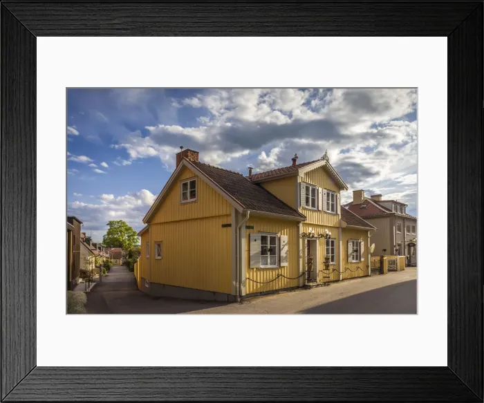 Framed Print : Old town of Sigtuna, Stockholm County, Sweden Framed Print : Old town of Sigtuna, Stockholm County, Sweden