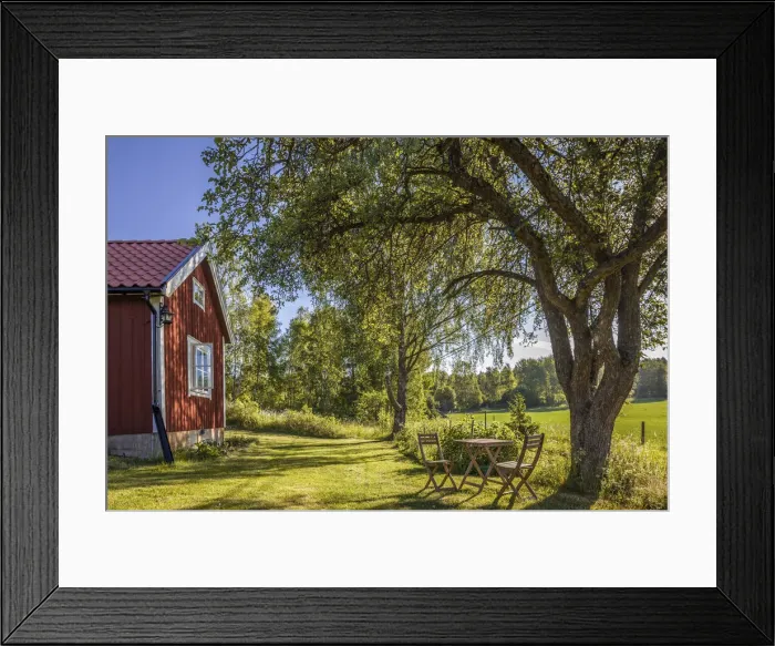 Framed Print : Idyllic summer house near Bro, Stockholm County, Sweden Framed Print : Idyllic summer house near Bro, Stockholm County, Sweden