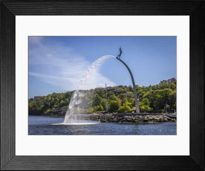 Framed Print : Fontaine God the Father on the Arch of Heaven by Carl Miles in Stockholm harbor Framed Print : Fontaine God the Father on the Arch of Heaven by Carl Miles in Stockholm harbor