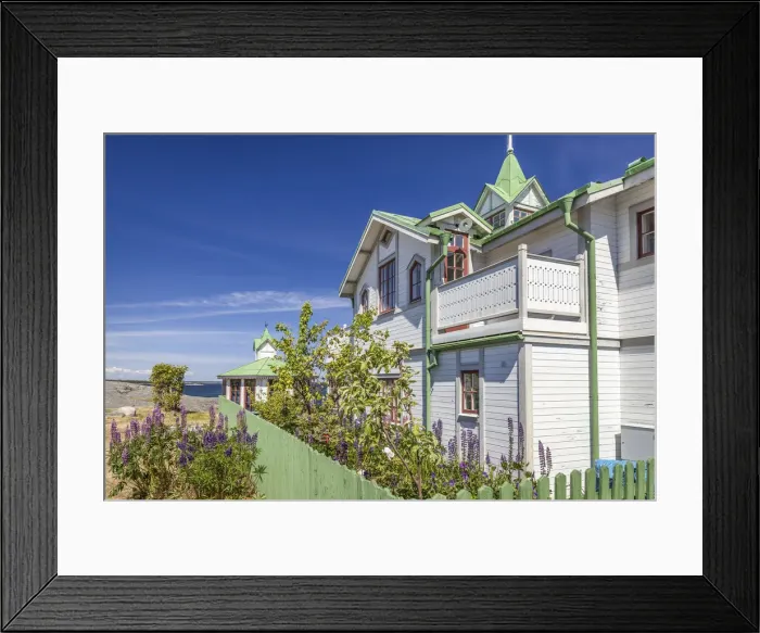 Framed Print : Summer house on Sandhamn Island, Stockholm County, Sweden