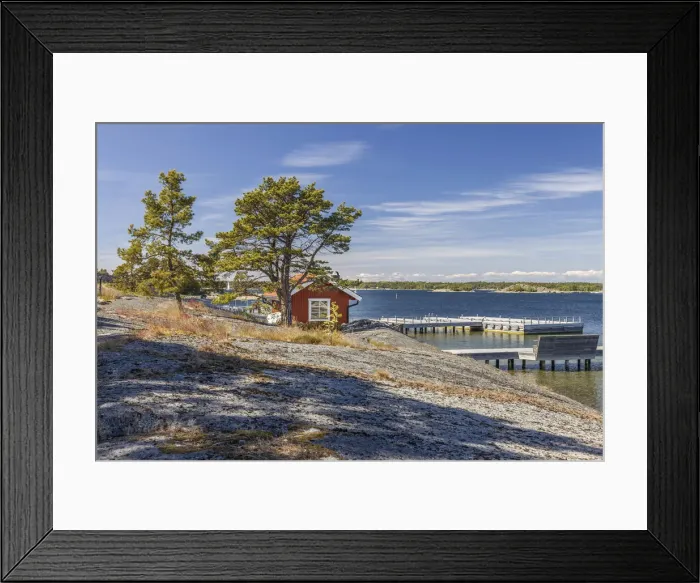 Framed Print : Boat launch on Sandhamn Island, Stockholm County, Sweden Framed Print : Boat launch on Sandhamn Island, Stockholm County, Sweden