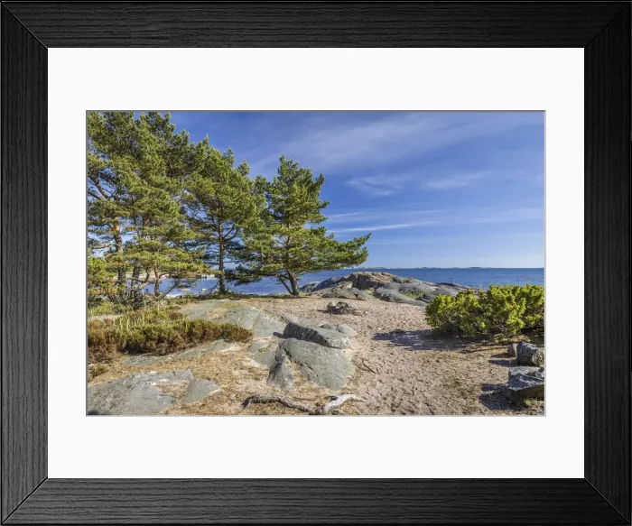 Framed Print : Coast of Sandhamn Island, Stockholm County, Sweden Framed Print : Coast of Sandhamn Island, Stockholm County, Sweden