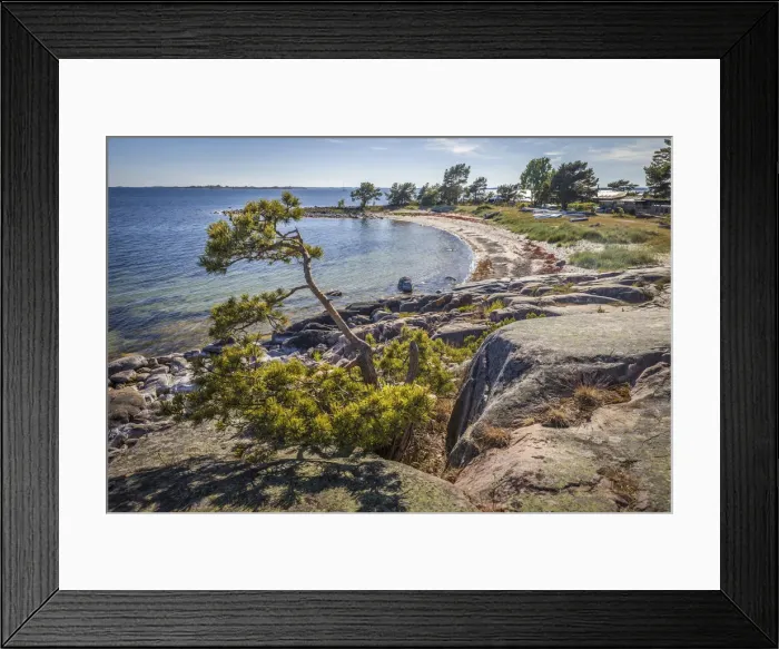 Framed Print : Coast of Sandhamn Island, Stockholm County, Sweden Framed Print : Coast of Sandhamn Island, Stockholm County, Sweden
