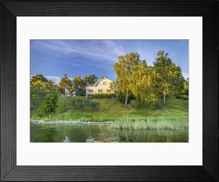 Framed Print : Island in the archipelago of Stockholm, Stockholm County, Sweden Framed Print : Island in the archipelago of Stockholm, Stockholm County, Sweden