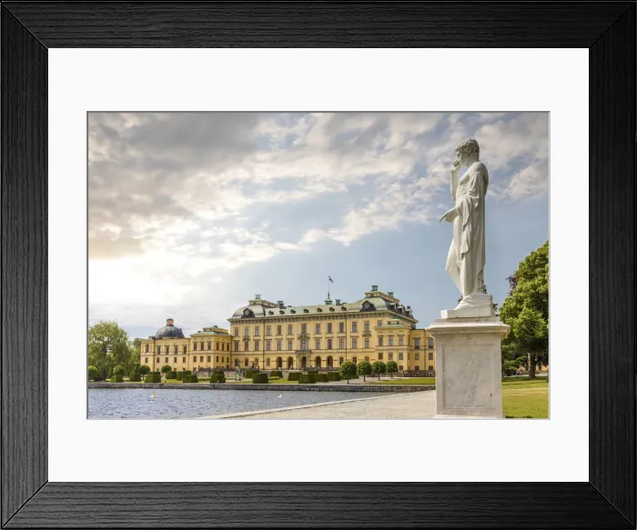 Framed Print : Drottningholm Royal Castle near Stockholm, Sweden Framed Print : Drottningholm Royal Castle near Stockholm, Sweden