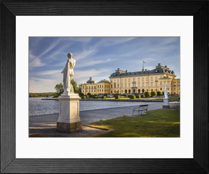 Framed Print : Drottningholm Royal Castle near Stockholm, Sweden Framed Print : Drottningholm Royal Castle near Stockholm, Sweden