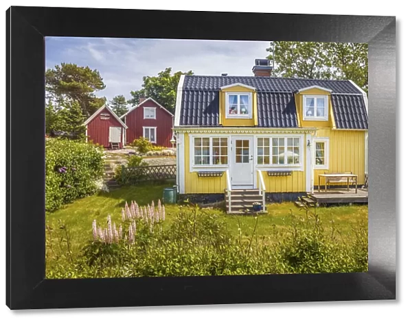 Idyllic summer house in Landsort on the archipelago island of A-ja, Stockholm County