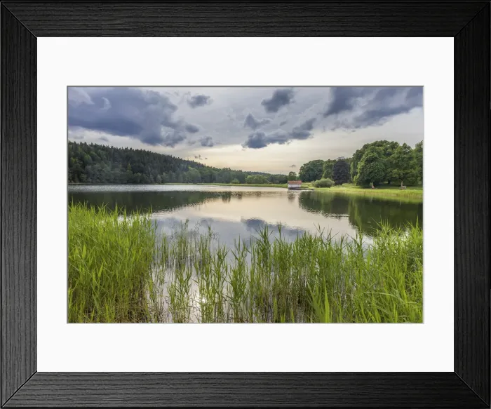 Framed Print : Lake in the park of Tyreso Castle, Stockholm County, Sweden Framed Print : Lake in the park of Tyreso Castle, Stockholm County, Sweden