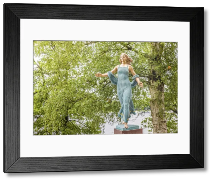 Framed Print : Peace statue in Djurgarden park in Stockholm, Sweden Framed Print : Peace statue in Djurgarden park in Stockholm, Sweden