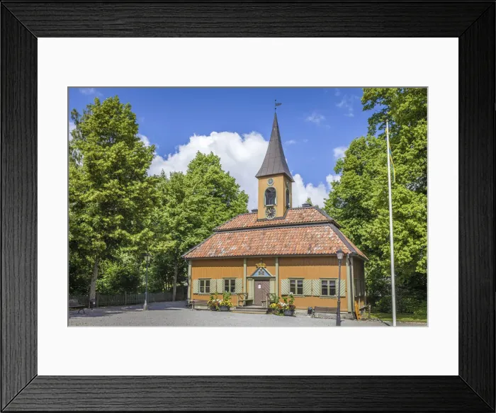 Framed Print : Smallest town hall of Sweden in Sigtuna, Stockholm County, Sweden Framed Print : Smallest town hall of Sweden in Sigtuna, Stockholm County, Sweden