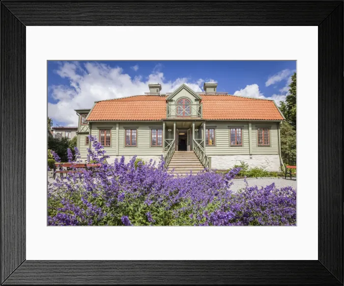 Framed Print : Park in Sigtuna, Stockholm County, Sweden Framed Print : Park in Sigtuna, Stockholm County, Sweden