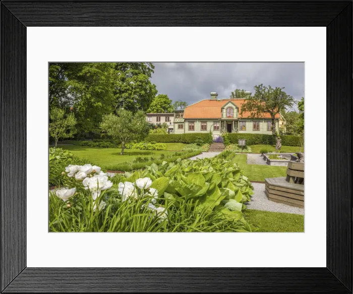 Framed Print : Historic house in the old town of Sigtuna, Stockholm County, Sweden Framed Print : Historic house in the old town of Sigtuna, Stockholm County, Sweden