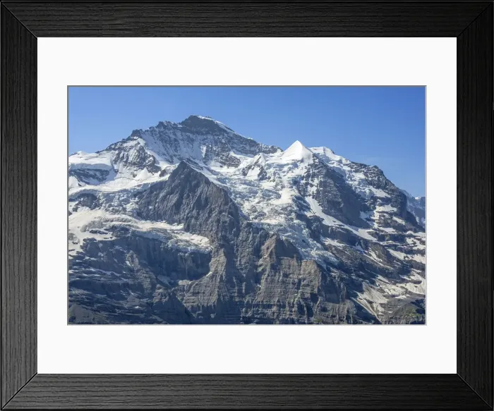 Framed Print : Jungfrau, Bernese Alps, Grindelwald, Berner Obeland, canton Bern, Switzerland Framed Print : Jungfrau, Bernese Alps, Grindelwald, Berner Obeland, canton Bern, Switzerland