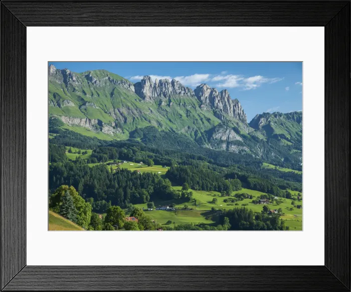 Framed Print : Switzerland, St. Gallen, Grabs, Grabserberg Framed Print : Switzerland, St. Gallen, Grabs, Grabserberg
