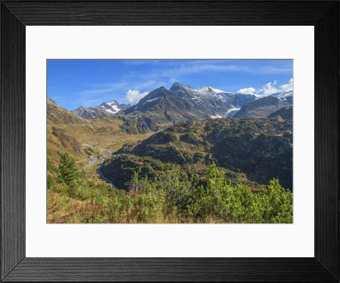 Framed Print : Sustenhorn with Sustenpass, Meiringen, canton Bern, Bernese alps, Switzerland Framed Print : Sustenhorn with Sustenpass, Meiringen, canton Bern, Bernese alps, Switzerland