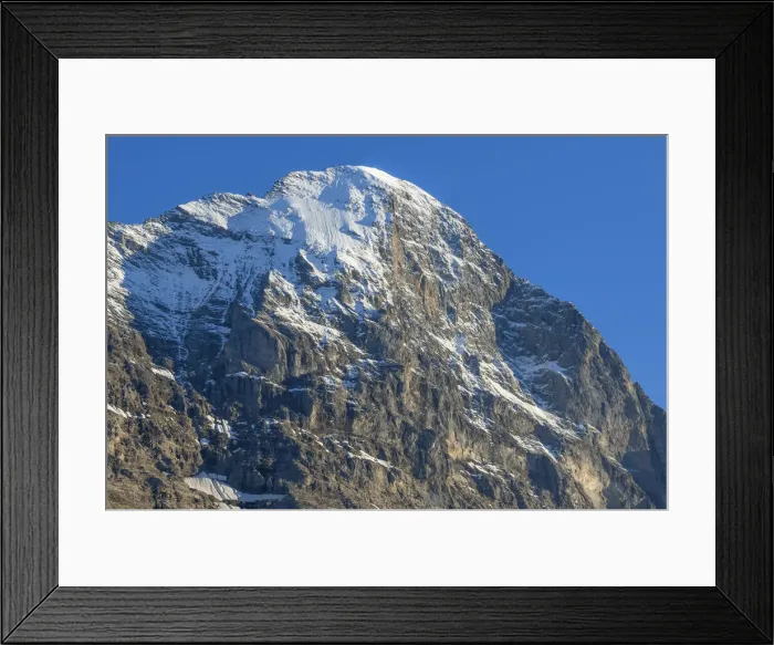 Framed Print : Eiger North Face, Grindelwald, Berner Oberland, Canton Berne, Switzerland Framed Print : Eiger North Face, Grindelwald, Berner Oberland, Canton Berne, Switzerland
