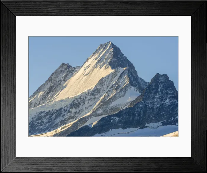 Framed Print : View at Schreckhorn, Grindelwald, Berner Oberland, Canton Berne, Switzerland Framed Print : View at Schreckhorn, Grindelwald, Berner Oberland, Canton Berne, Switzerland