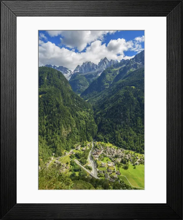 Framed Print : Bondo and Bondasca range, Bergell, Grisons (Graubunden), Switzerland Framed Print : Bondo and Bondasca range, Bergell, Grisons (Graubunden), Switzerland