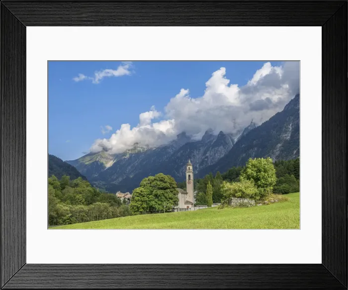 Framed Print : Baita, Bergell, Engadin, Grisons (Graubunden), Switzerland Framed Print : Baita, Bergell, Engadin, Grisons (Graubunden), Switzerland