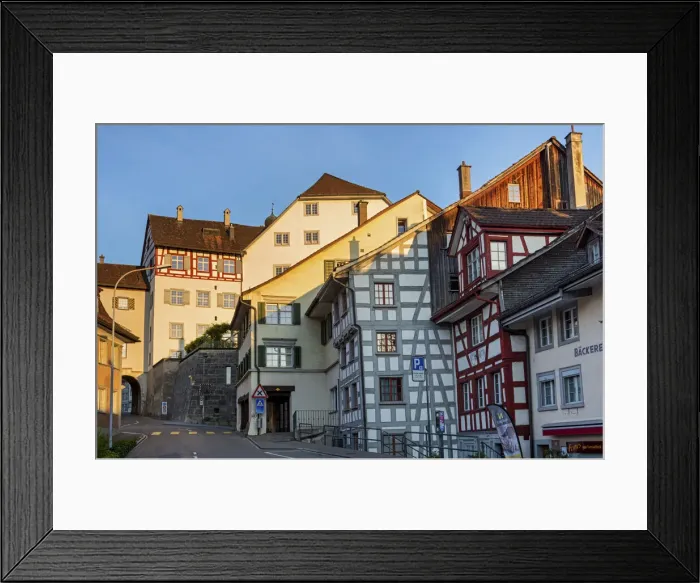 Framed Print : Switzerland, Canton St. Gallen, Will Framed Print : Switzerland, Canton St. Gallen, Will