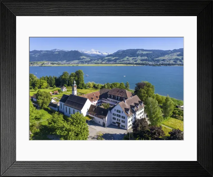 Framed Print : Switzerland, Canton St. Gallen, Oberer Zurichsee Framed Print : Switzerland, Canton St. Gallen, Oberer Zurichsee
