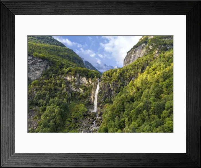 Framed Print : Switzerland, Ticino Canton, Bavonatal Framed Print : Switzerland, Ticino Canton, Bavonatal