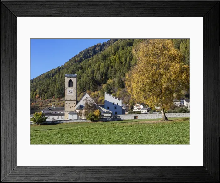 Framed Print : Switzerland, Canton Graubunden, Val Mustair Framed Print : Switzerland, Canton Graubunden, Val Mustair