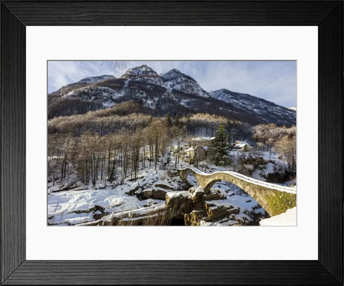 Framed Print : Switzerland, Ticino Canton, Verzascatal Framed Print : Switzerland, Ticino Canton, Verzascatal