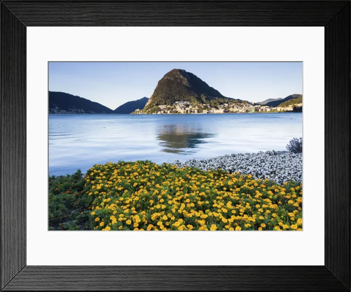 Framed Print : Switzerland, Ticino Canton, Monte San Salvatore Framed Print : Switzerland, Ticino Canton, Monte San Salvatore