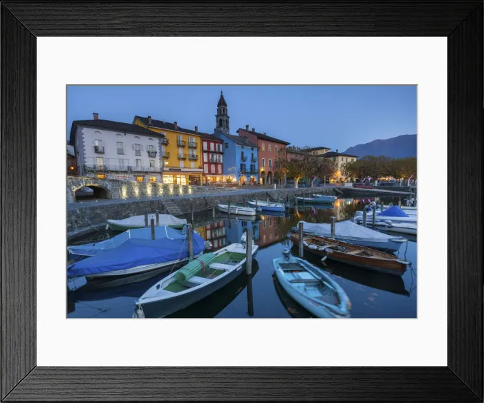 Framed Print : Switzerland, Ticino Canton, Ascona Framed Print : Switzerland, Ticino Canton, Ascona
