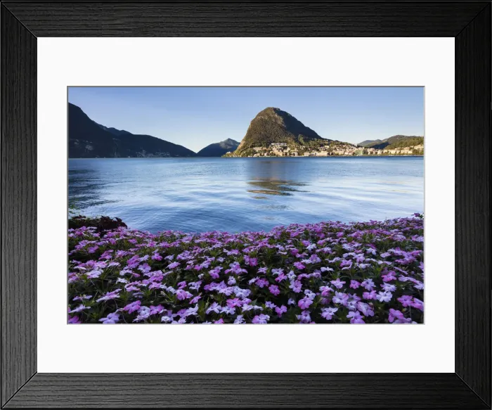 Framed Print : Switzerland, Ticino Canton, Monte San Salvatore Framed Print : Switzerland, Ticino Canton, Monte San Salvatore